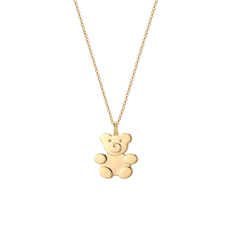 Teddy Family Necklace