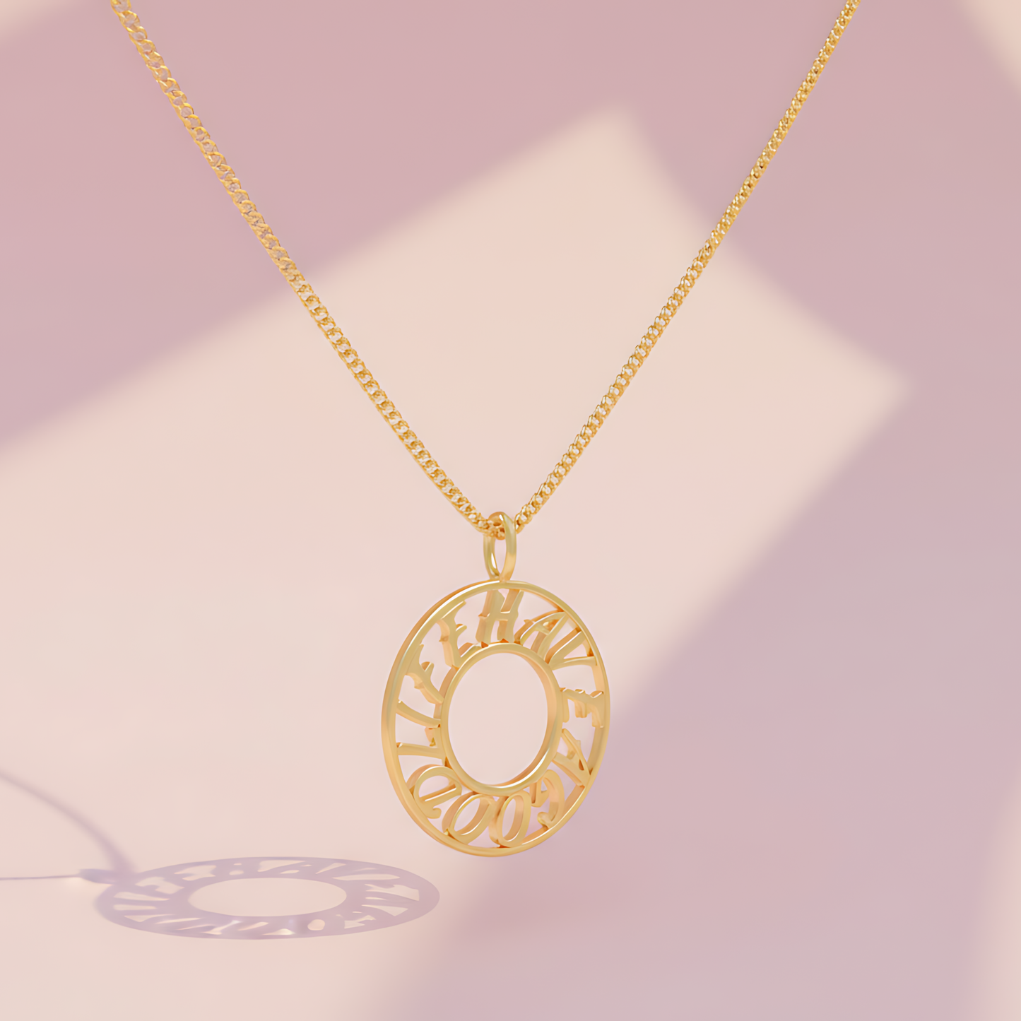 MemoCircle Necklace