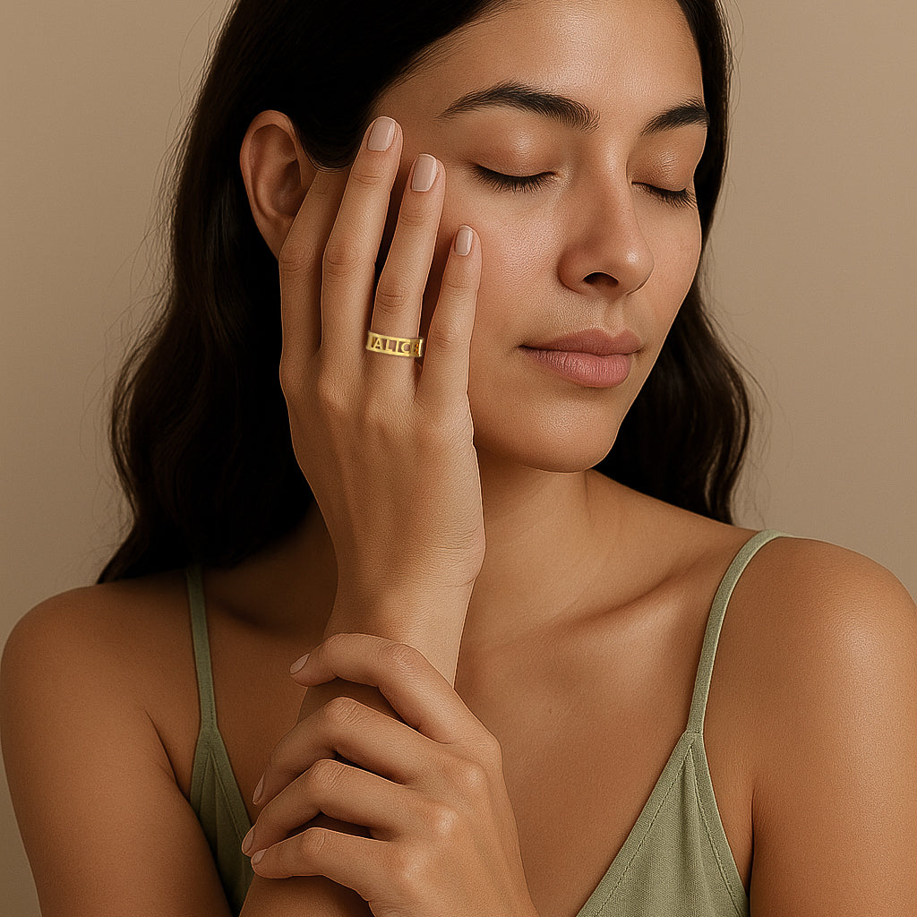 Classic Customique Signature Ring SR001C