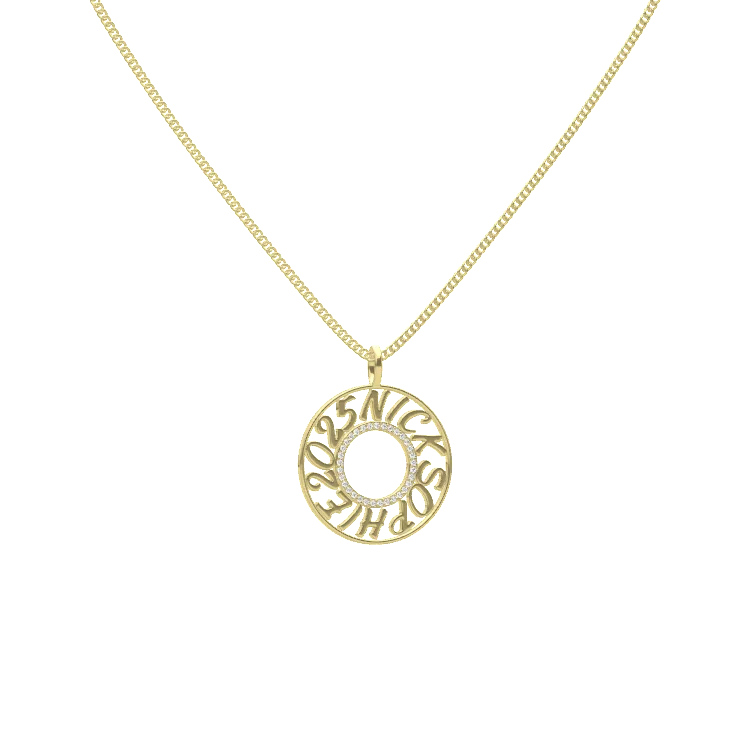 MemoCircle Necklace