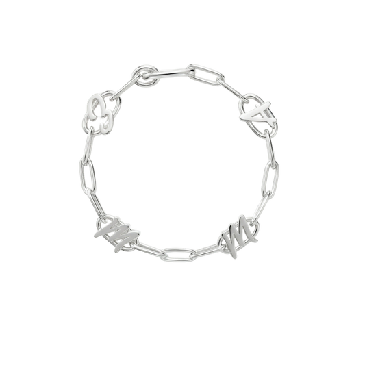 The Monogram Initial Moments Bracelet