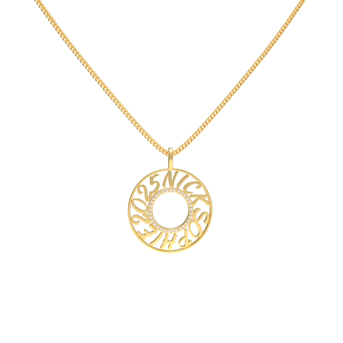MemoCircle Necklace