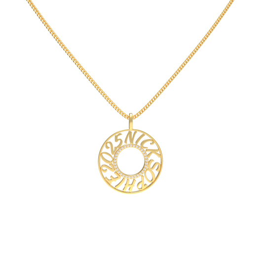 MemoCircle Necklace