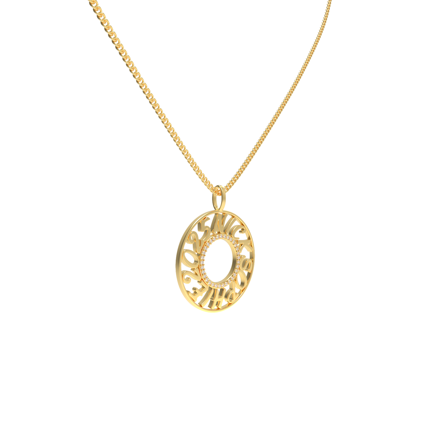 MemoCircle Necklace