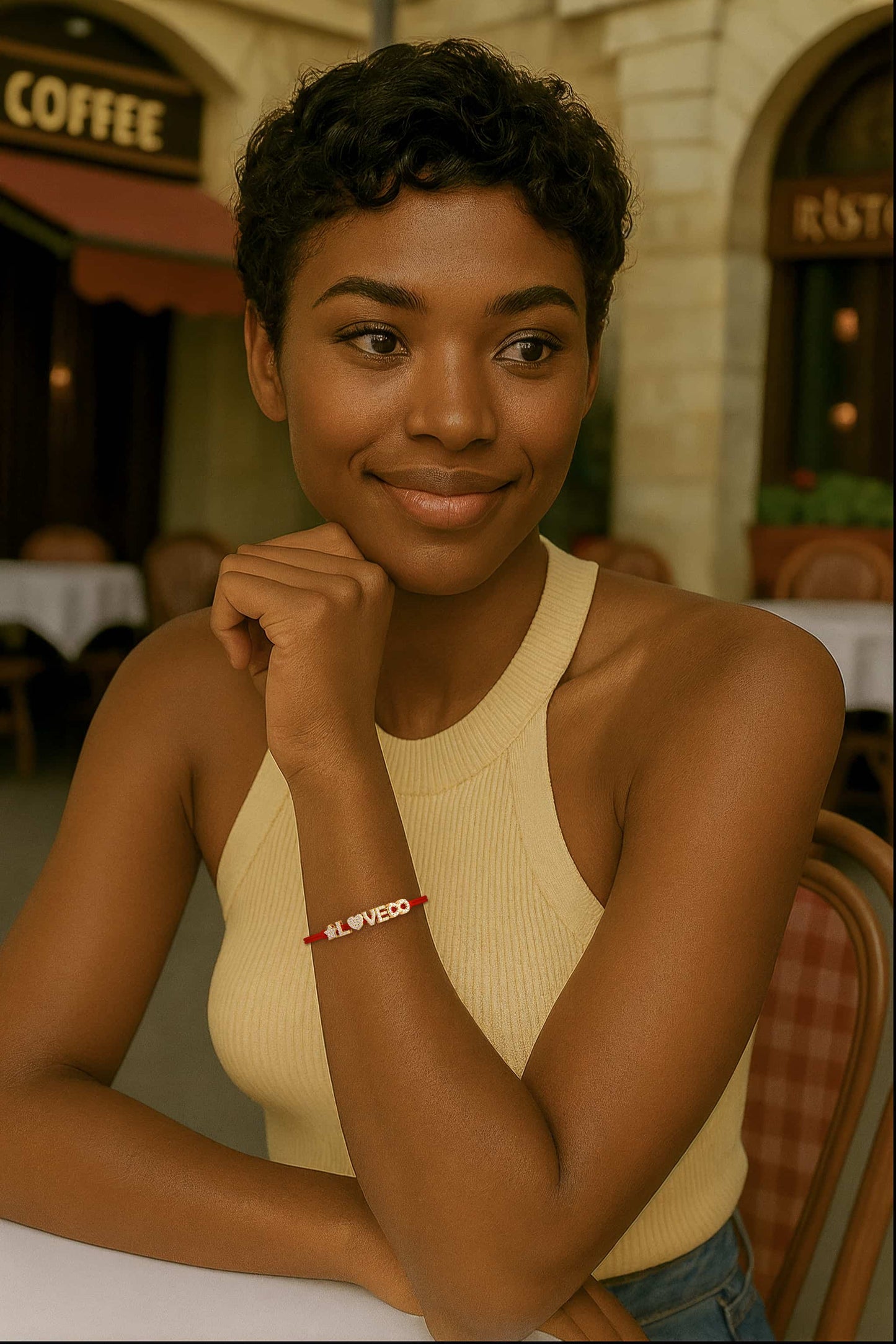 Shine Charm Code Bracelet SB005G