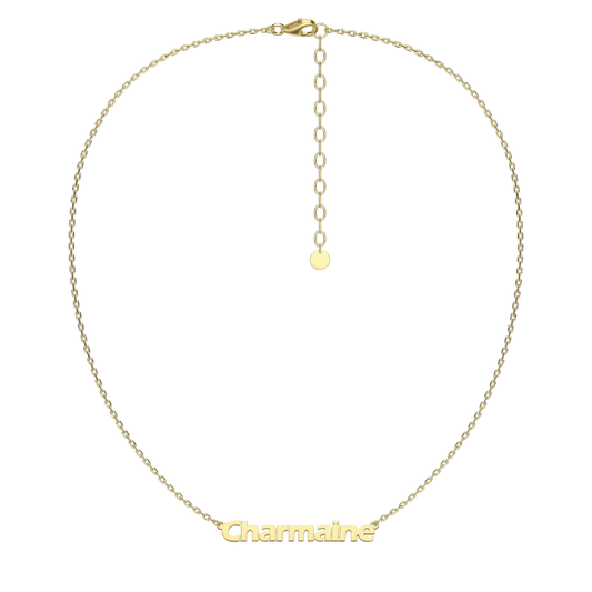 Name Necklace with Emotional Spark SN015A