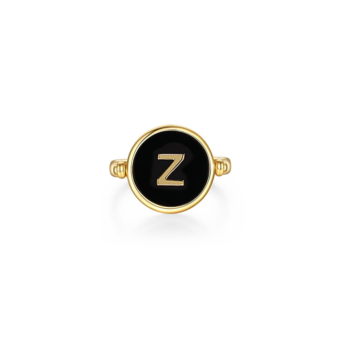 Twin Signet Ring & Pendant SR002G