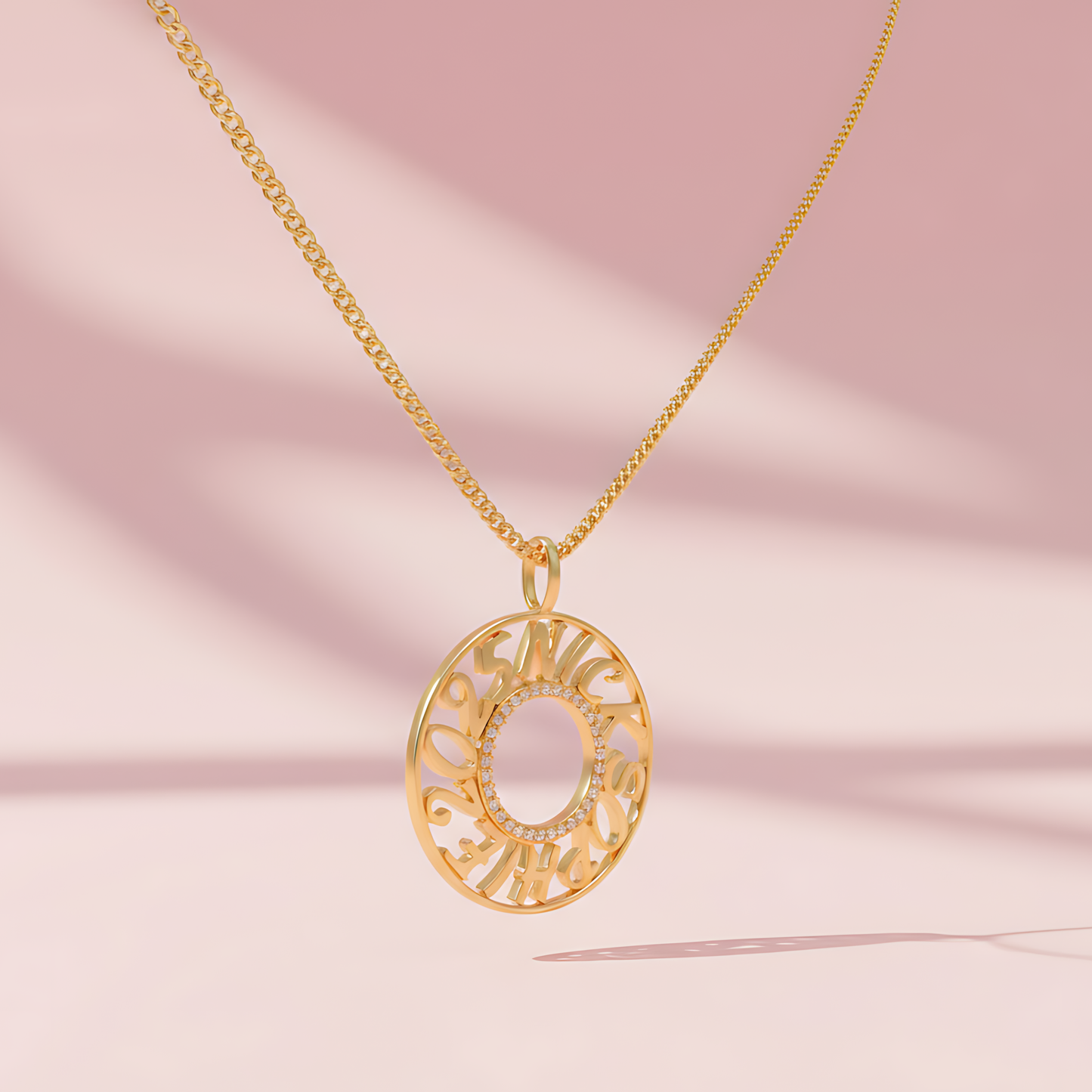 MemoCircle Necklace