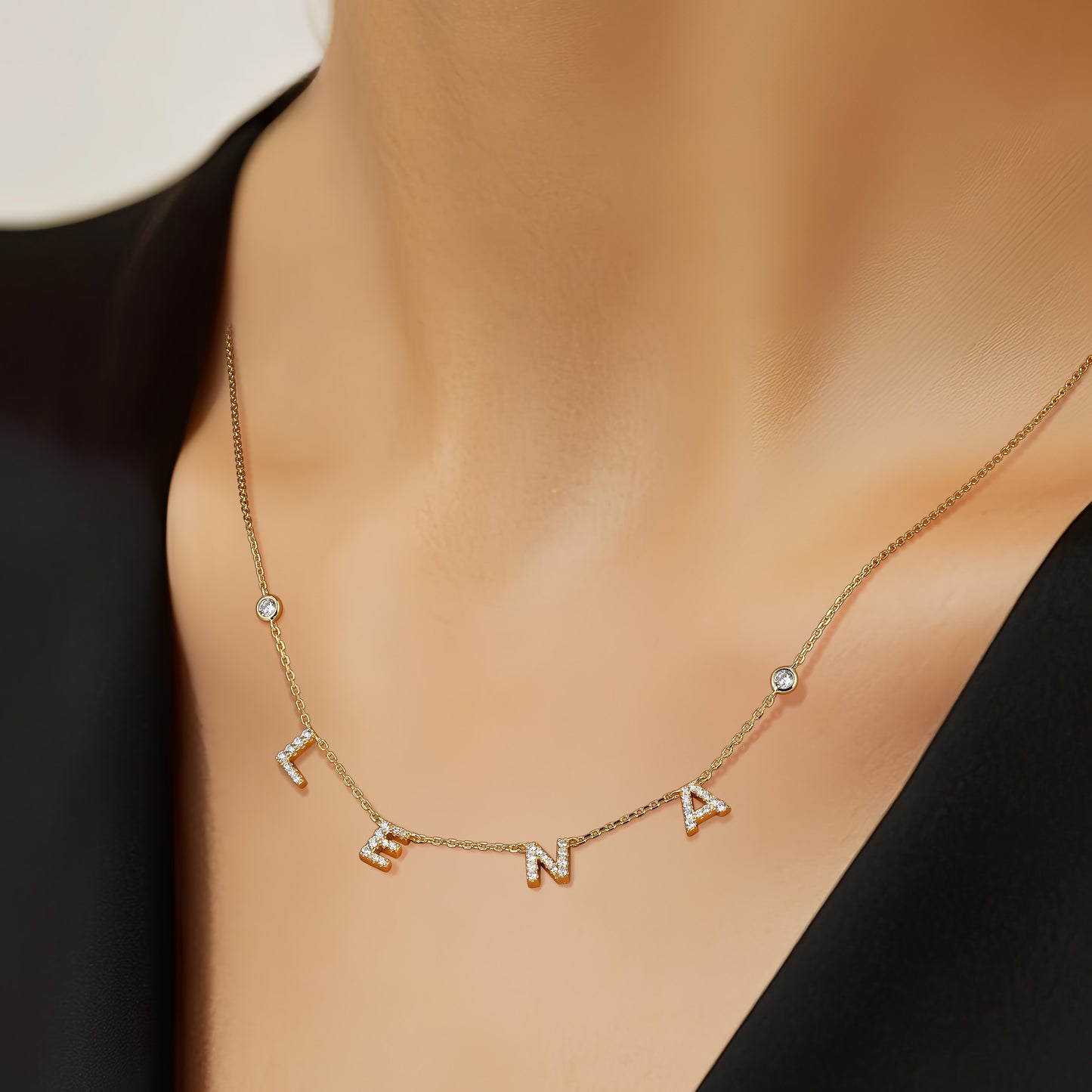 Luxe Letter Necklace SS25N004L