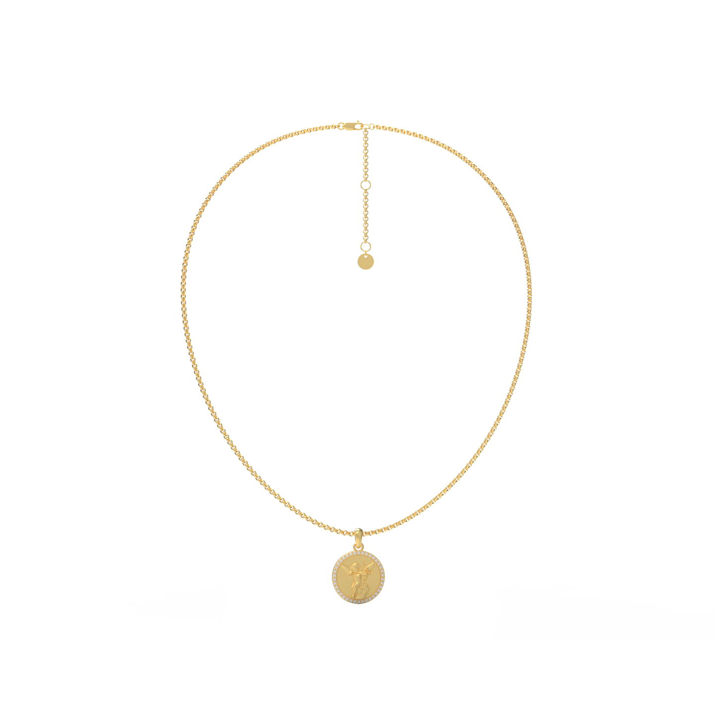 Momenta – Relief Halo Pendant