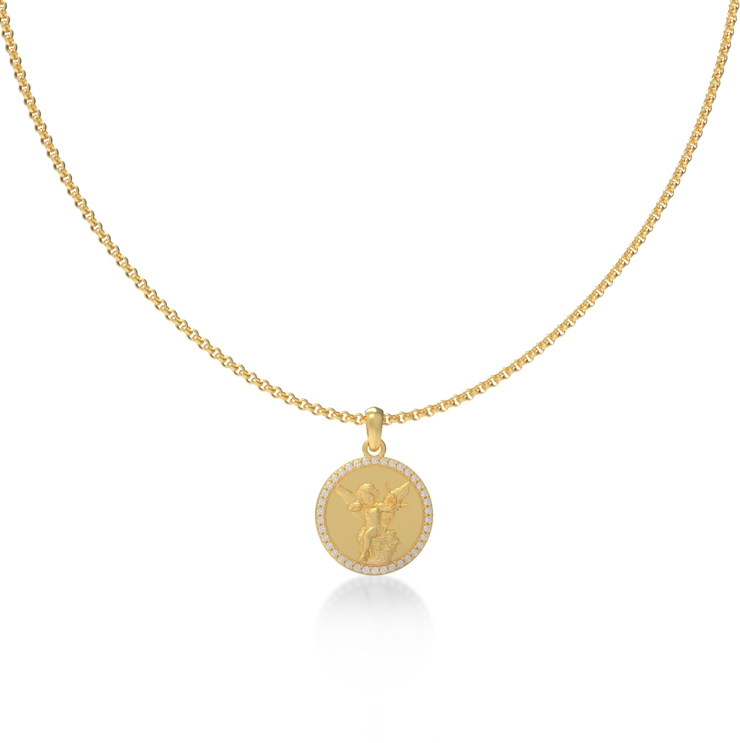 Momenta – Relief Halo Pendant
