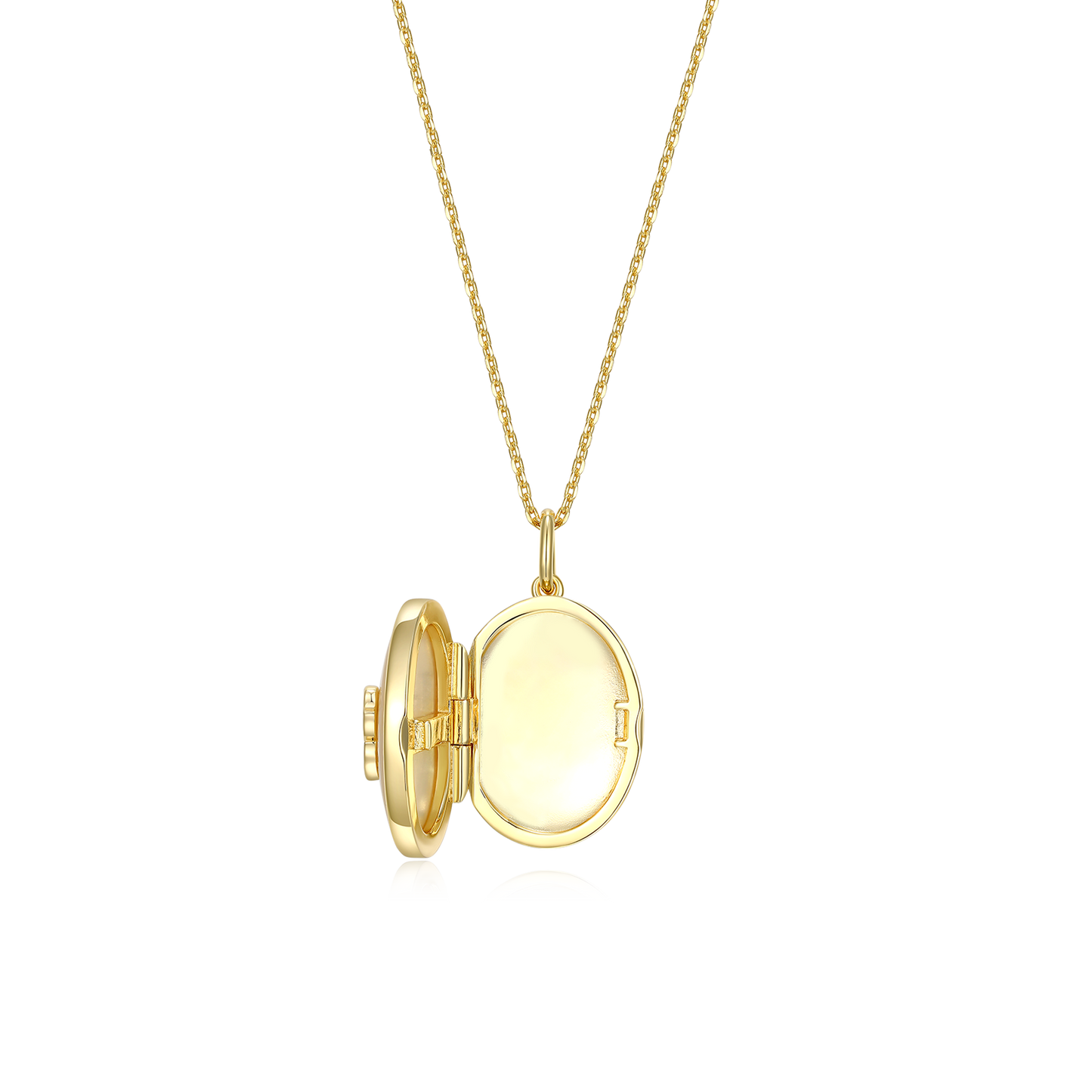18K Gold Plated Papilio Whisper Locket SN007G