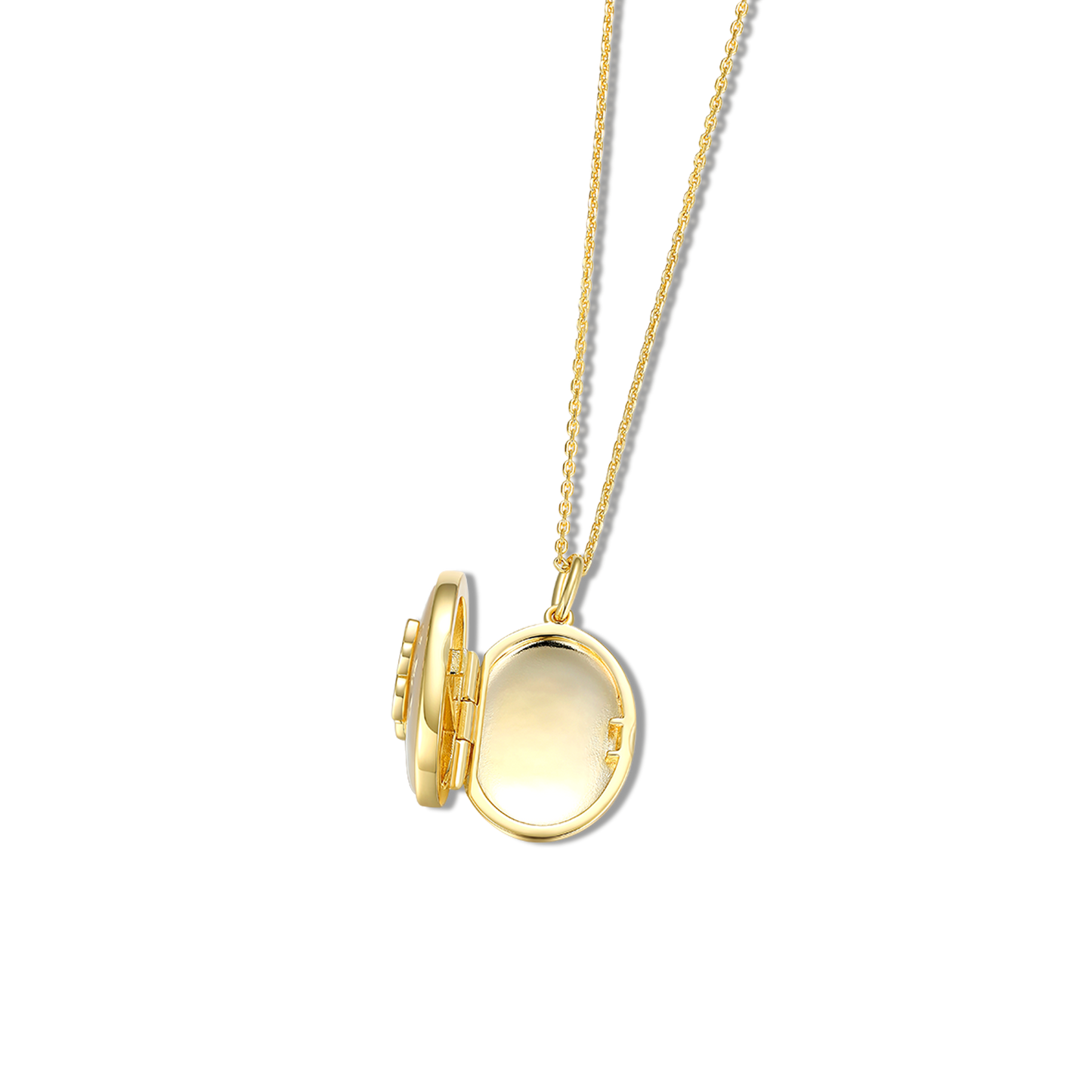 18K Gold Plated Papilio Whisper Locket SN007G