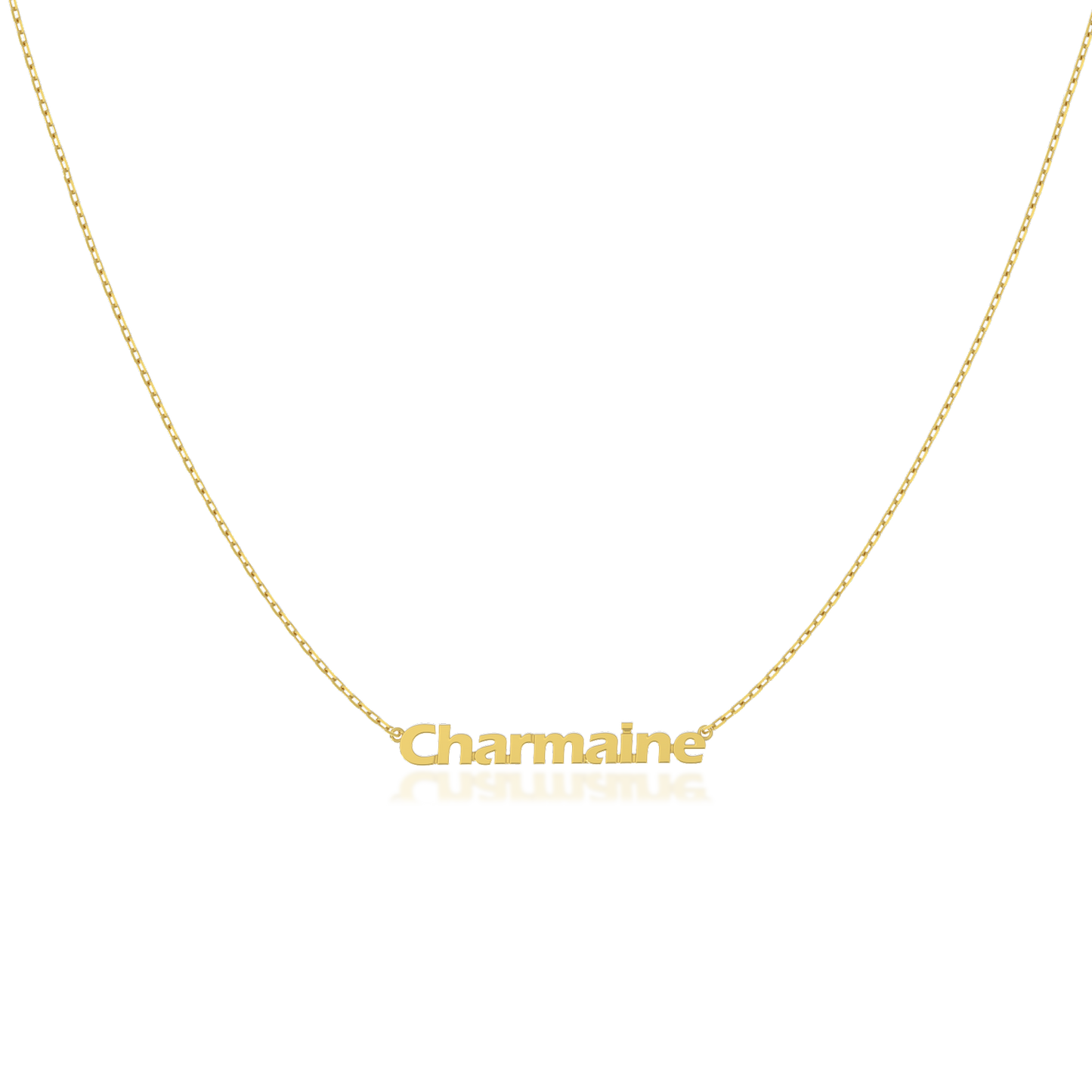 Name Necklace with Emotional Spark SN015A