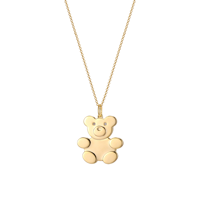 Teddy Family Necklace