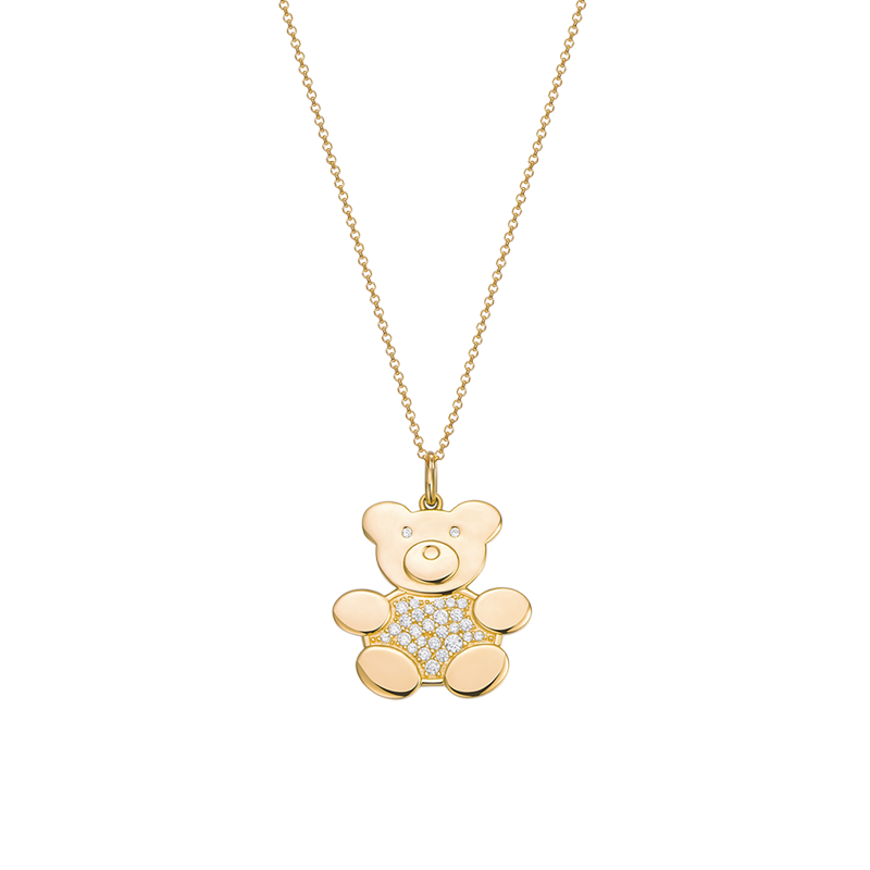 Teddy Family Necklace