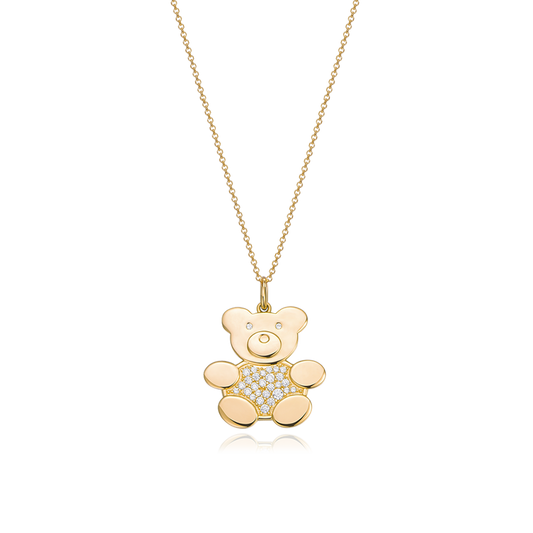 Teddy Family Necklace