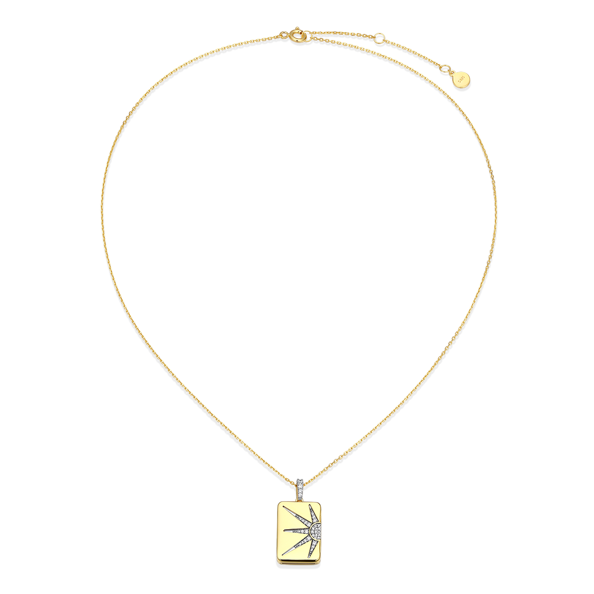 Golden Ray Locket SN035G