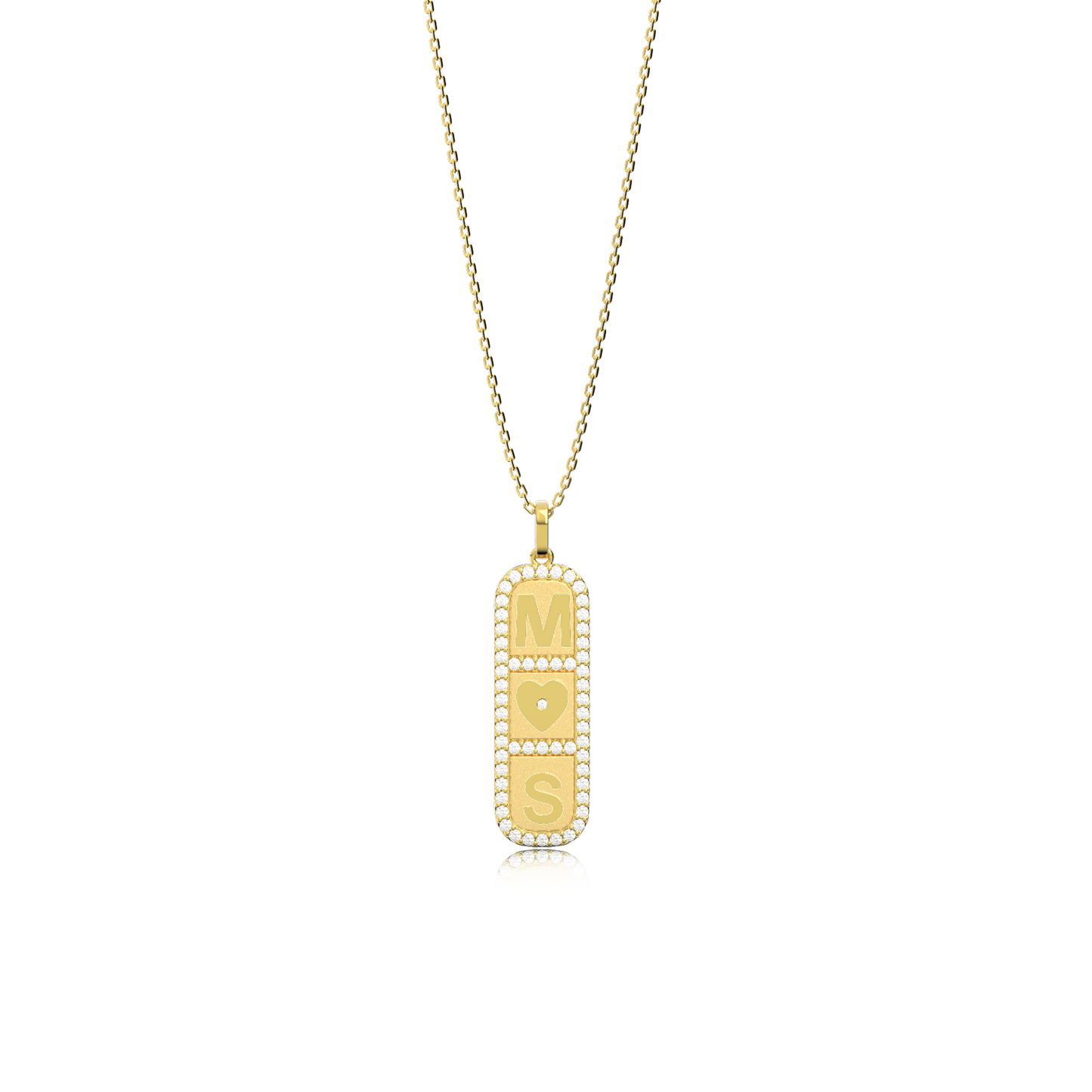 18k Gold Plated Elements Necklace SS25N003G