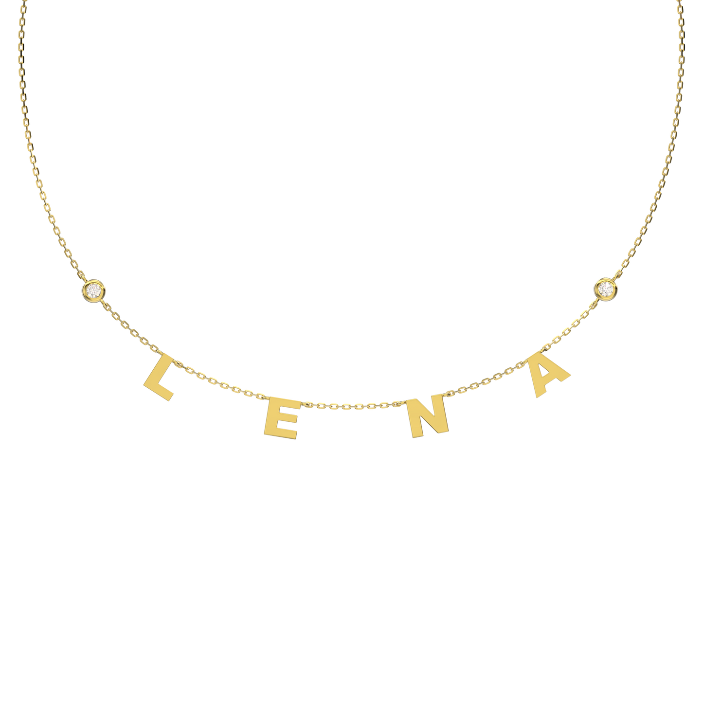 Classic Letter Necklace SS25N004C